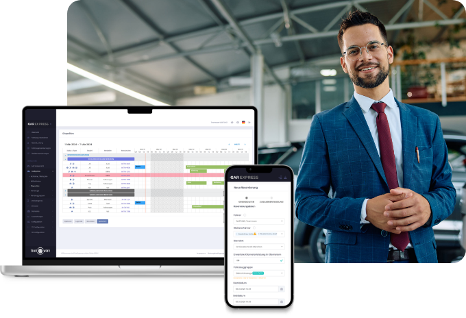 Digitales Fuhrparkmanagement